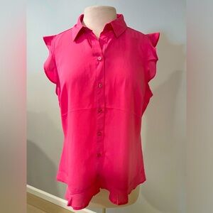 NWT Pretty Pink Button Down